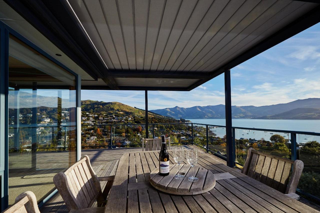 Akaroa Holiday Home Spacious And Quite With Stunning Harbour Views And Close To Town Kültér fotó